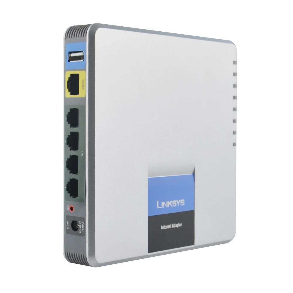 Бесплатная доставка! Разблокированный сетевой адаптер LINKSYS SPA400 4FXO VoIP расширенное