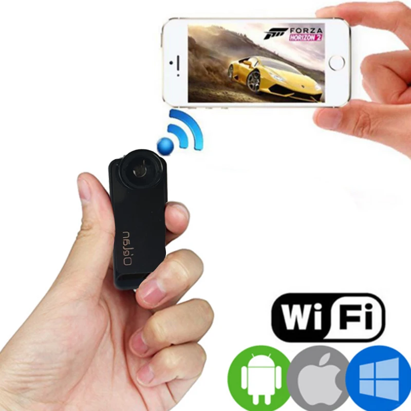 VRFEL беспроводная WiFi мини камера Full HD 1080p Мини dvr DV16G TF карта 140 градусов