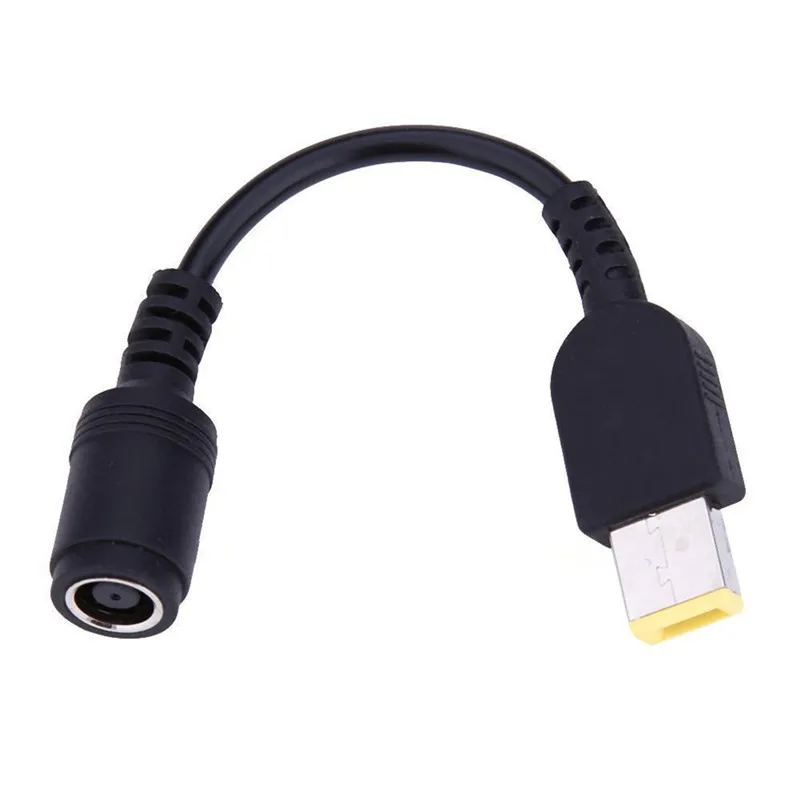 

Black For Lenovo ThinkPad X250 T450S Power Connector Converter Cable Cord Adapter AC Charger Power Supply 4.5A Max 7.9*5.5mm
