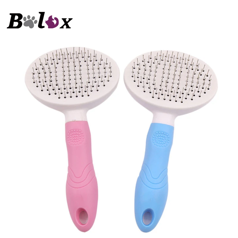 Dog Cat Grooming Brush Detachable Pet Deshedding Brush Pet Massage Combs for Pet Sheeding Cleaning Tools Dogs Cats