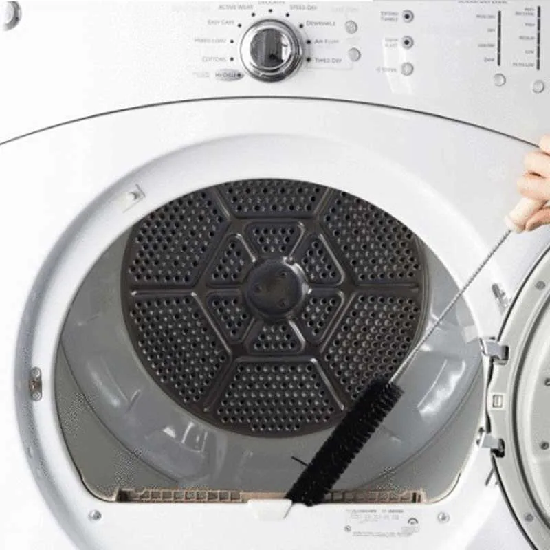clothes dryer lint brush