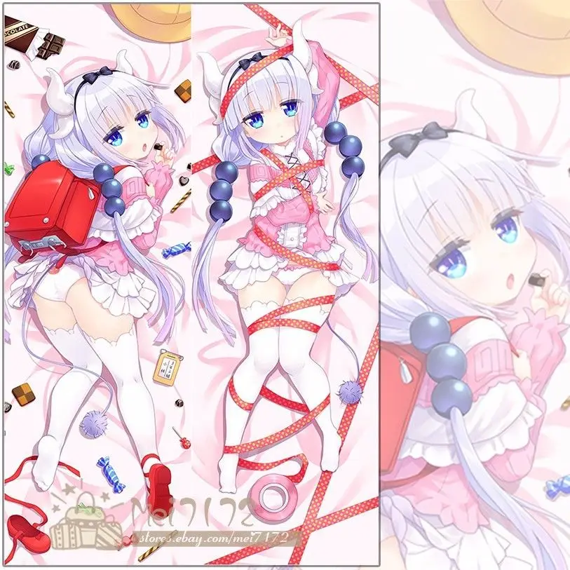 150*50 см аниме мисс Кобаяси Дракон горничная Канна Камуи Подушка Dakimakura чехлы |