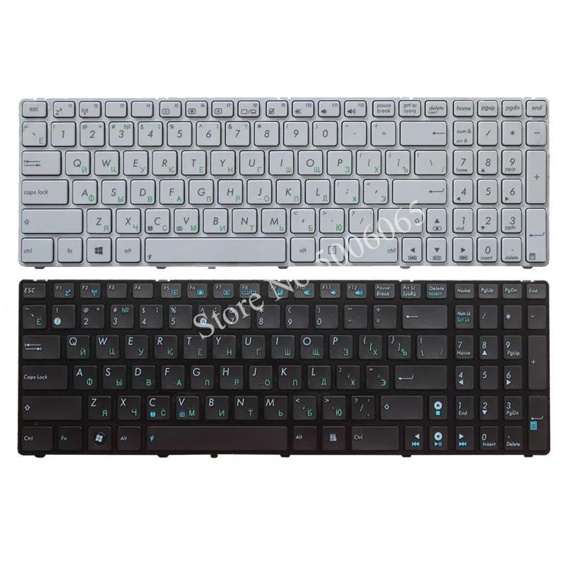 Русская клавиатура для Asus G73Sw G73Jw K52D K52DR K52DY K52JK K52JR K52JT K52JU K52JV K53SV K53SC 04GN0K1KRU00-3 RU