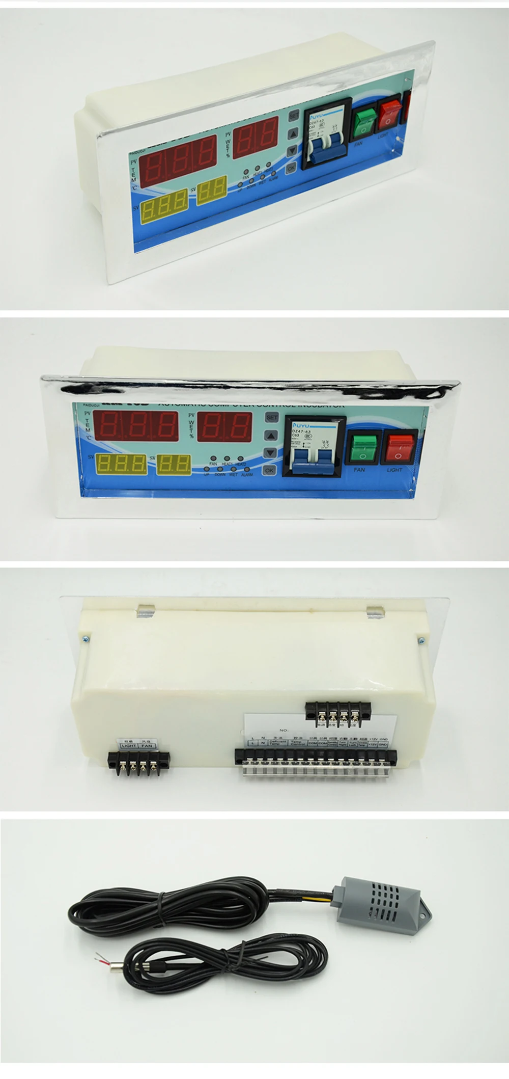 1 комплект принадлежности для инкубаторов полная функция температуры и влажности XM-18D инкубатор контроллер