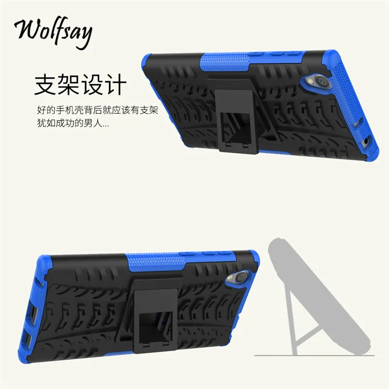 Wolfsay لتغطية سوني اريكسون L1 حالة غطاء صعبة تأثير فوندا للهاتف حالة سوني اريكسون L1 حالة لسوني l1 G3312 المطاط كوكه Wolfsay لتغطية سوني اريكسون L1 حالة غطاء صعبة تأثير فوندا للهاتف حالة سوني اريكسون L1 حالة لسوني l1 G3312 المطاط كوكه