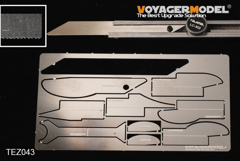 

Voyager Model TEZ043 Precision Ultra-thin Metal Etching Model Hand Saw Blade