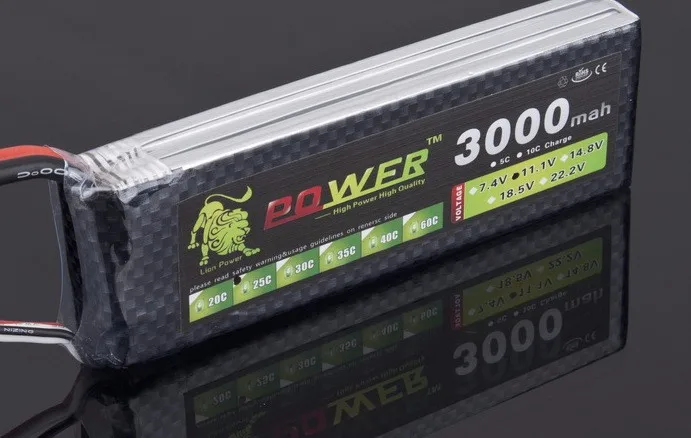 LION POWER 3S 11,1 v 1500mAh 4200mah 5200mah Lipo батарея T/XT-60 Rc вертолет/автомобиль/лодка RC игрушки 3S 11,1 Li-Po battey 2200mah