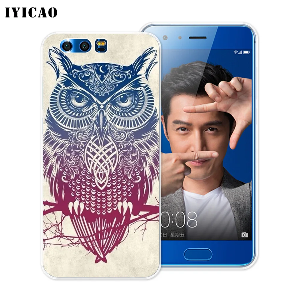 Мягкий силиконовый чехол IYICAO для Huawei Y9 Y7 Y6 Prime 2018 Honor 8C 8X 8 9 10 Lite 7X 7C 6A 7A