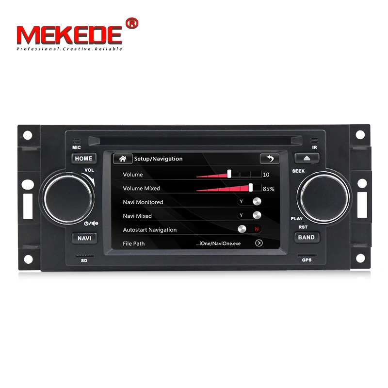 Sale MEKEDE Capacitive screen free shipping car dvd for Chrysler 300C Dodge RAM Jeep Commander Compass Wrangler Grand Cherokee 4