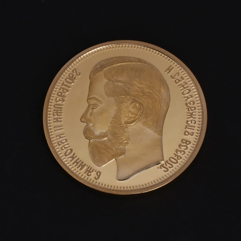 

Commemorative Coin Russian 1901 Collection Arts Gifts BTC Bitcoin Alloy Souvenir