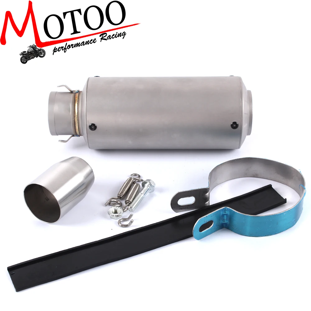 

Motoo - Universal Motorcycle EXHAUST FOR HONDA R1 R3 R6 GSXR600 ZX-6R ZX-10R