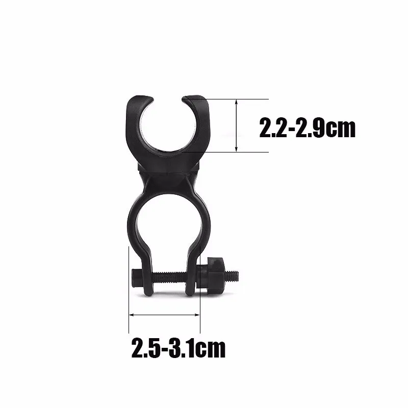 Litwod Аксессуары для велосипеда 360 Поворотный велосипедный велосипед зажим свет люсис привело Bicicleta светодиодный фонарик кронштейн держатель крепление для фонаря
