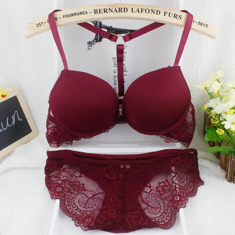 New 2015 Women Brand Underwear Suit Cheap Bra And Panty Sets Sexy Lace Lingerie Set Victoria