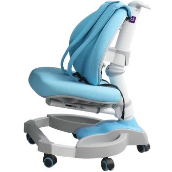 

Household Kids Study Stool Safety Children Writing Chair Multifunction Student Seat Soft Lifted Sitting Posture Correction Chair