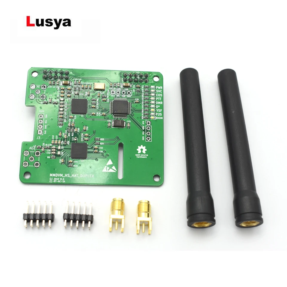 MMDVM дуплекс Hotspot модуль поддержка P25 DMR YSF слот 1 + 2 для Raspberry Pi Антенна A4-008 |