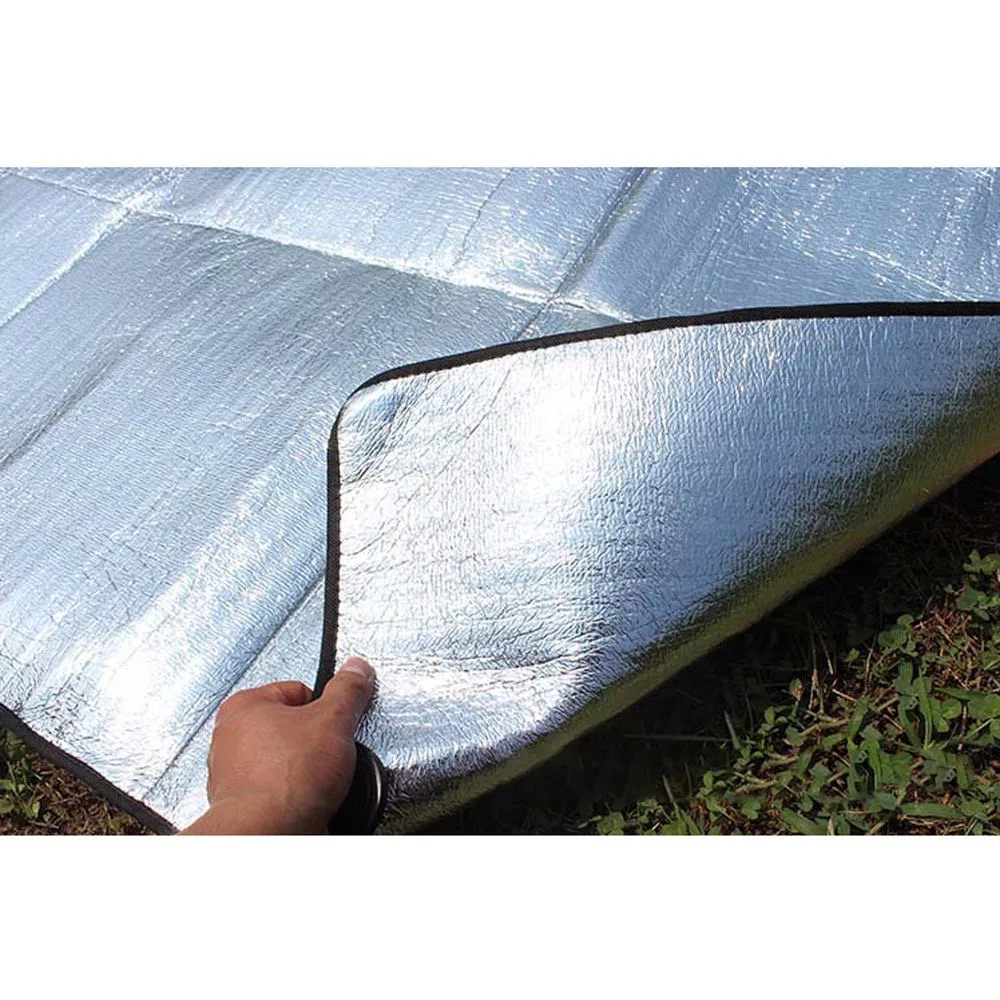 New Waterproof Aluminum Foil Camping Mat Foldable Folding Sleeping Picnic Beach Mattress Outdoor Mat Pad  high quality  W22524