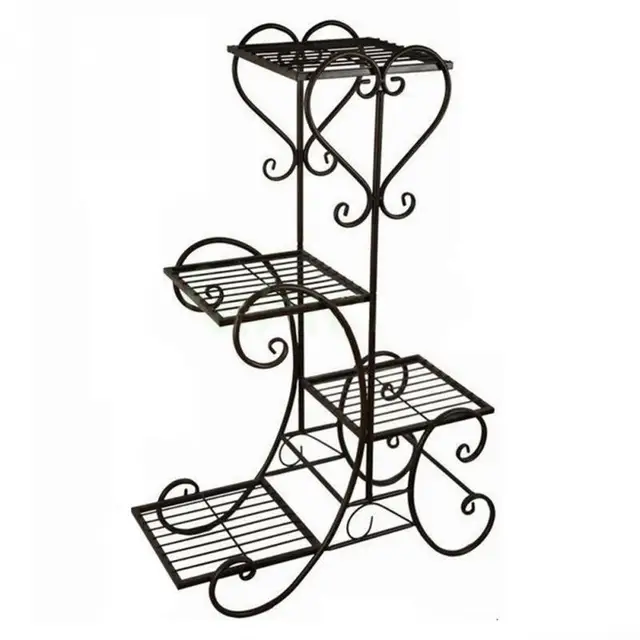 Shipping Form Uk Metal Outdoor Indoor Pot Plants Stand Garden Decor Shipping Form Uk Metal Outdoor Indoor Pot Plants Stand Garden Decor Flower Rack Wrought Iron Shelf