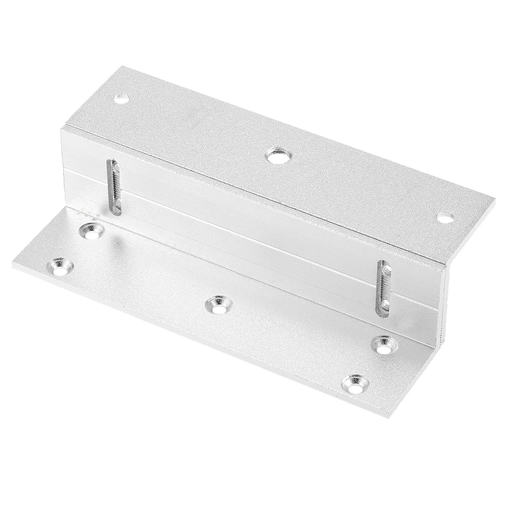 

Z Style Mounting Bracket Stent 180KG 350lbs Electric Lock Door Magnetic Electromagnetic Lock Holding Force For Access Control
