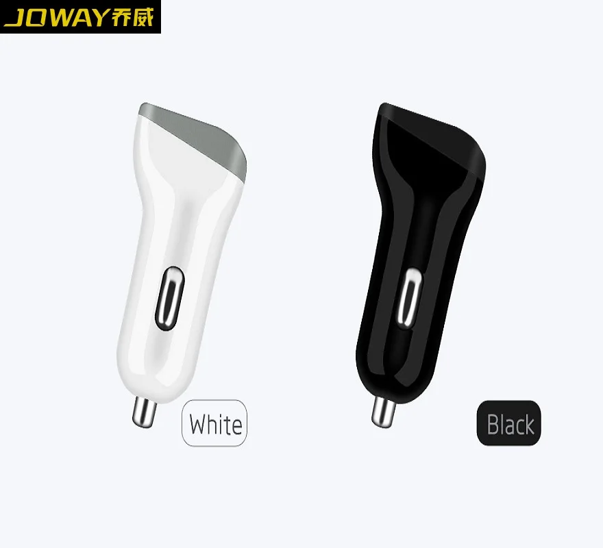 

JOWAY JC68 Dual USB Car Charger Output 5V/ 2.4A Fast Charger For Iphone for Samsung Xiaomi Mobile phone Tablets Car USB Charger