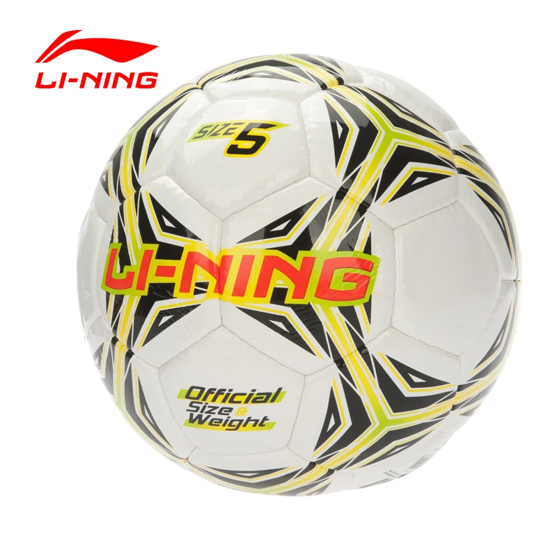 Оригинальные профессиональные футбольные мячи Li Ning T PU ПВХ размер 5 спортивный