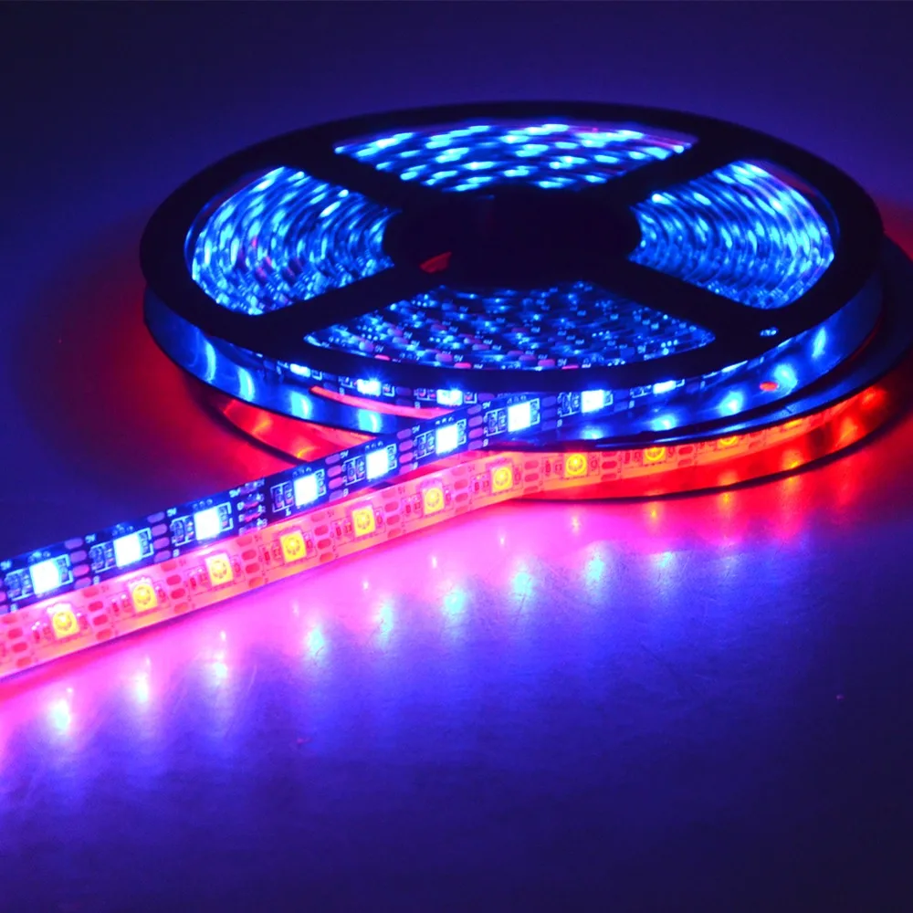 Светодиодная ленсветильник RGB с USB 5 В 0 м 1 2 60 светодиодов/м SMD 5050|Светодиодные