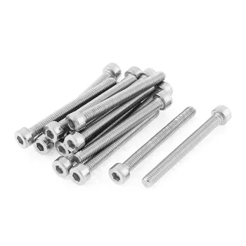 

15 Pcs M4 x 40mm Thread Hex Socket Head Cap Screws
