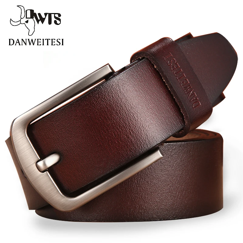 black, 115 cm 2018 Love and Team Genuine leather men leisure fashion retro belt