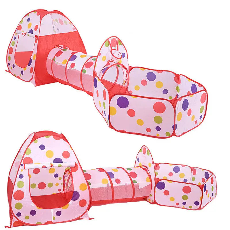 

Play Tent Baby Toys Ball Pool for Children Tipi Tent Pool Ball Pool Pit Baby Tent House Crawling Tunnel Ocean Kids Tent
