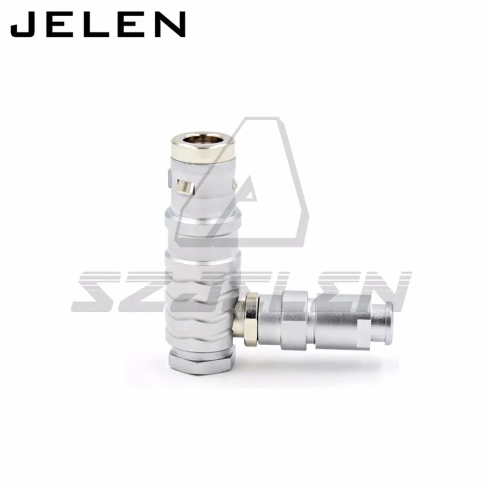 

Waterproof Connector 10-pin plug , FHG.1K.3010.CLAD ,IP68, 90 degree elbow plug ,Signal transmission connector plug