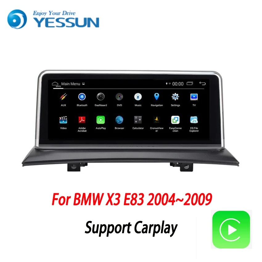 Flash Deal YESSUN Android Radio Car multimedia Player For BMW X3 E83 2004~2009 stereo radio multimedia GPS navigation with WIFI Bluetooth 2