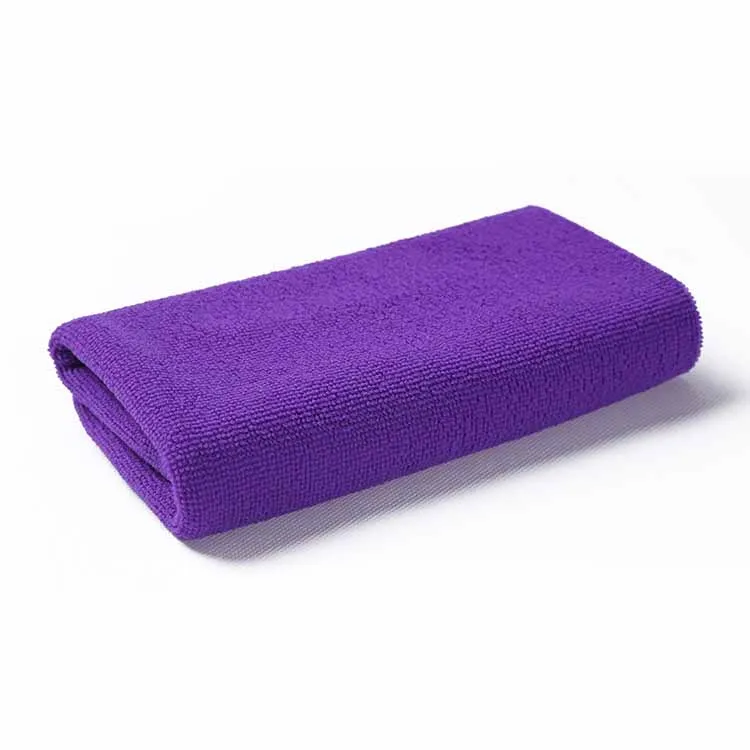 1pcs 30*70cm Miicrofiber Fabric Soft Towel Hand Bathroom Room Car Cleaning Towels badlaken toalla Toallas Mano Gift 42008 - Цвет: purple