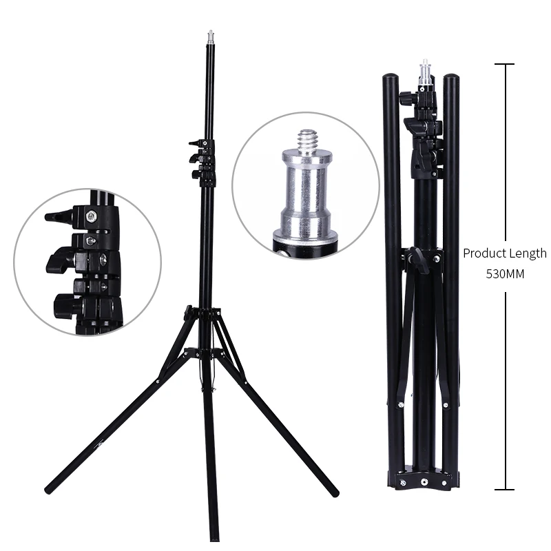 

1.84M Light Stand Tripod With 1/4 Screw Head For Studio Softbox Flash Umbrellas Reflector Lighting Flashgun Lamp