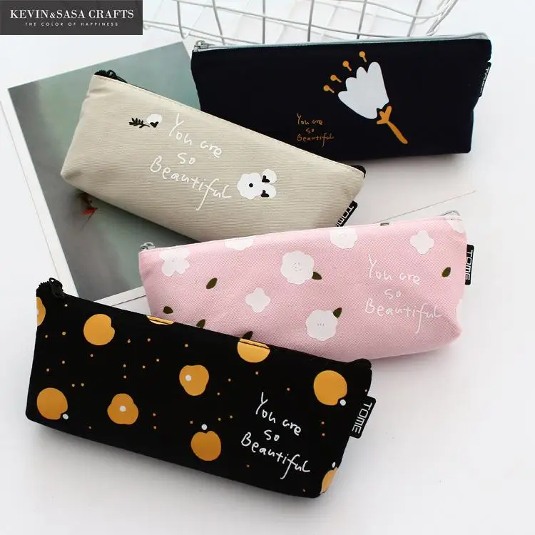 

New Pencil Bag Kawaii School Supplies Bts Stationery Gift Cute Pencil Box Pencilcase Office School Tools Pencil Case