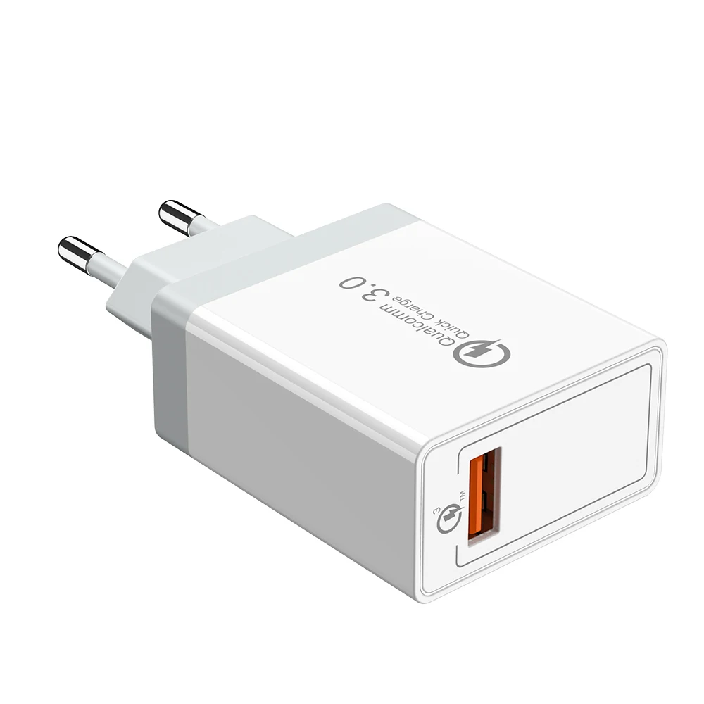 USB raxfly зарядное устройство для телефона для iPhone Quick Charge 3,0 для samsung Note 9 8 18 Вт настенное дорожное быстрое зарядное устройство для телефона huawei P20 Pro - Тип штекера: White 1