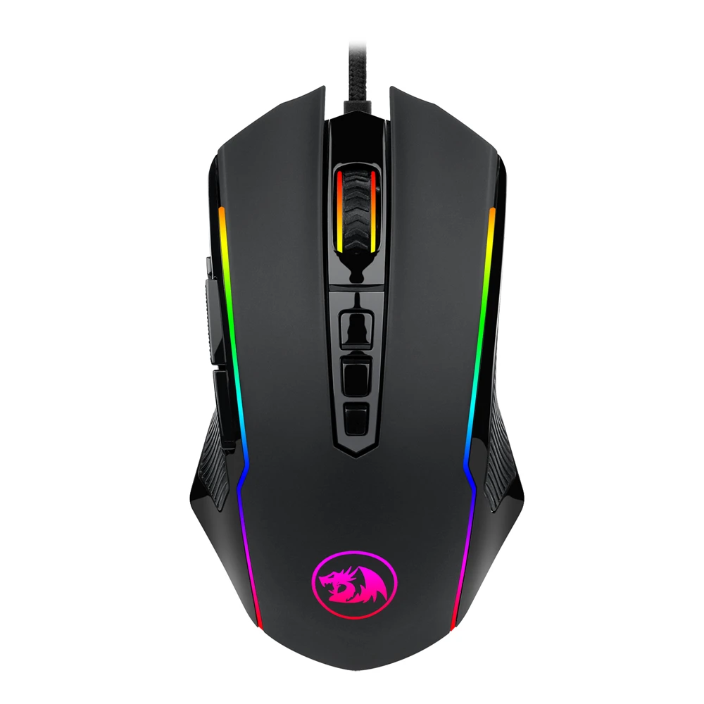 Redragon M910 Chroma игровая мышь Высокая точность Ambidextrous программируемая игровая мышь 7 режимов RGB подсветки 10 кнопок