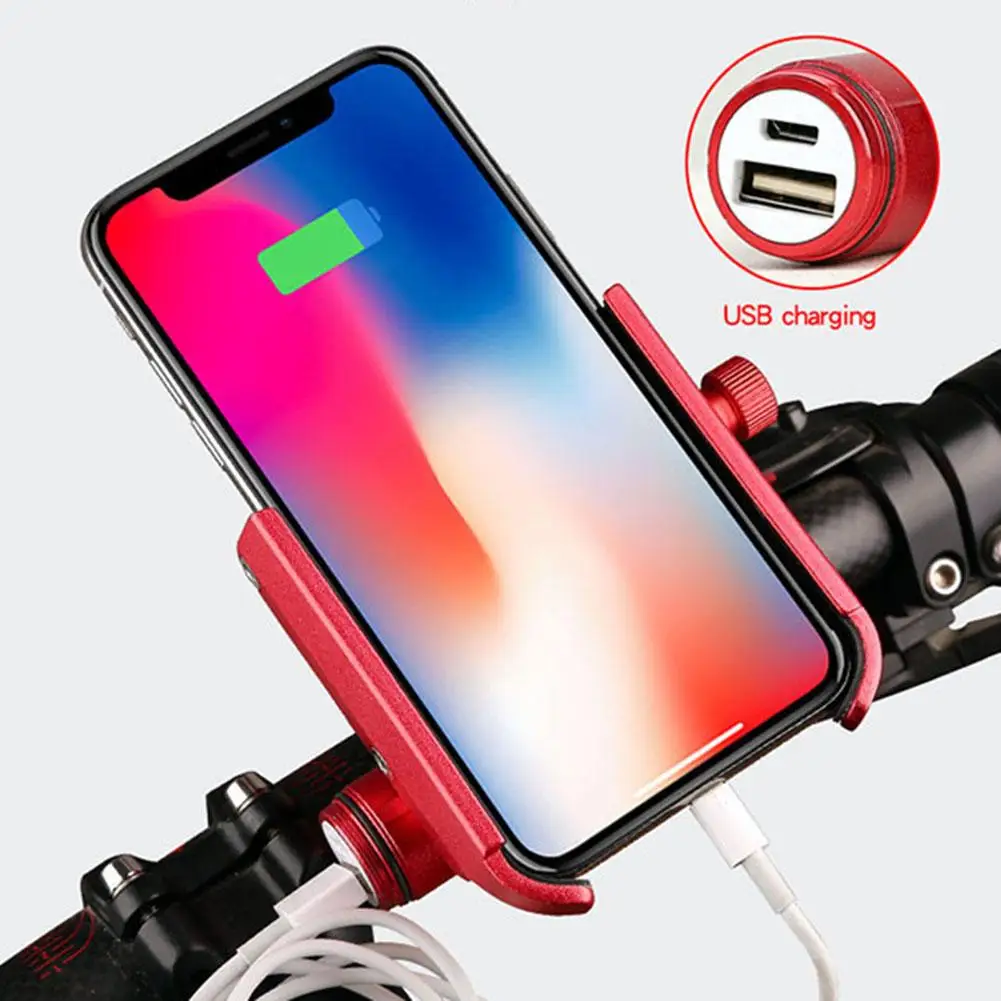Phone Holder Portable Rotating Two-in-one Holder with Power Bank for Motorcycle Electric Car Bicycle
