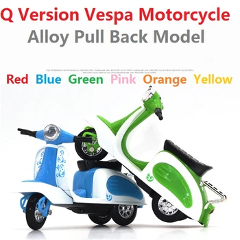 

New Listing The women's motorcycle alloy 1:32 model toys , Q version of car models children's toys for Educational Gift