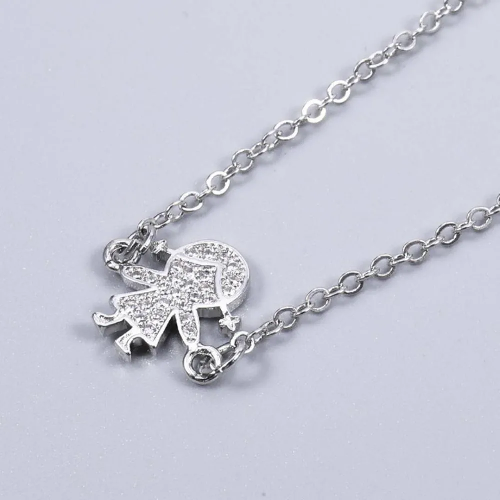 

Women Infinity Bracelet 925 Sterling Sliver Crystal Charm Bracelet For Women Wedding Jewelry Gift