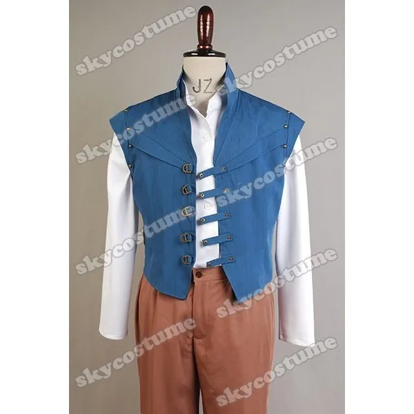 tangled prince flynn rider eugene fitzherbert cosplay costume outfit adult halloween carnival costumes