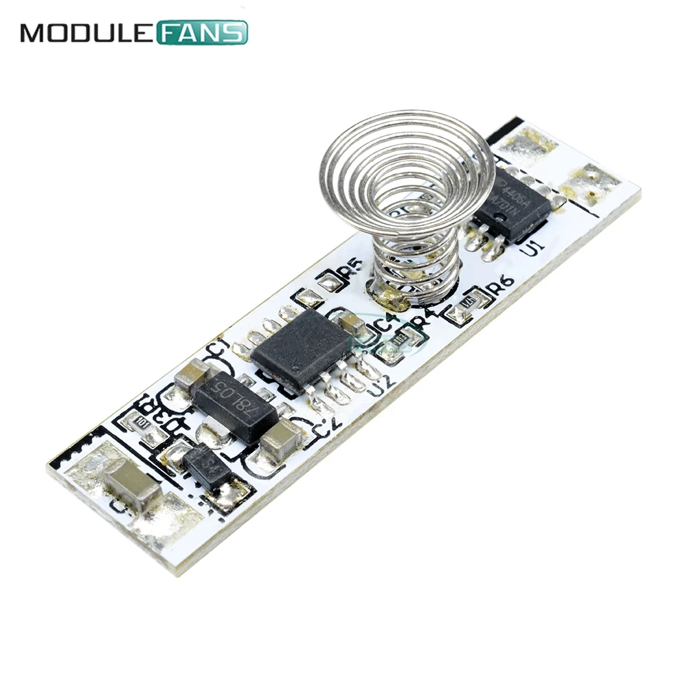 

Touch Switch Capacitive Sensor Module LED Dimming Control Lamps Active Components Three Mode Hard Light Controller 9V-24V 30W 3A