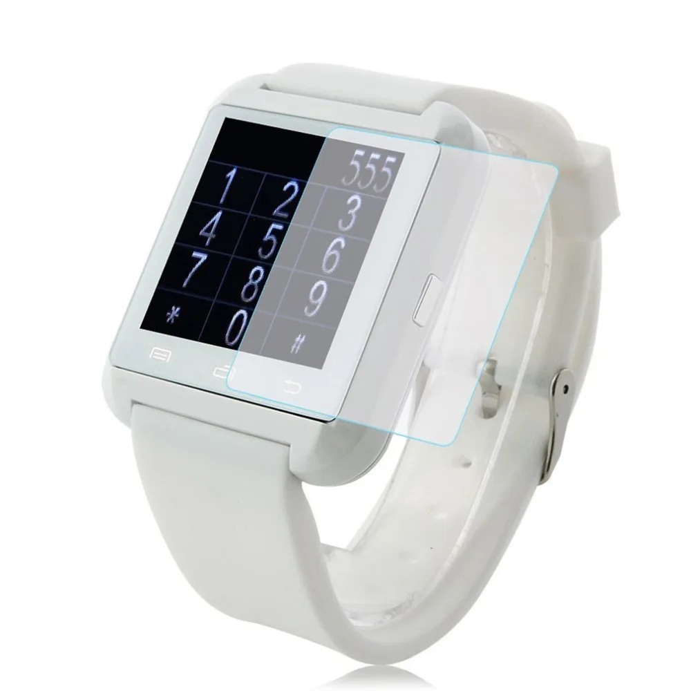 

Ultra Thin Transparent LCD Screen Protective Film Anti-scratches Anti-dust Protection Cover for U8 Bluetooth Smart Watch