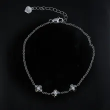 LASAMERO 0.71CTW роскошные золотые браслет в форме сердца натуральный кристалл алмаза браслет 18 К золото половина Алмазный диск браслет