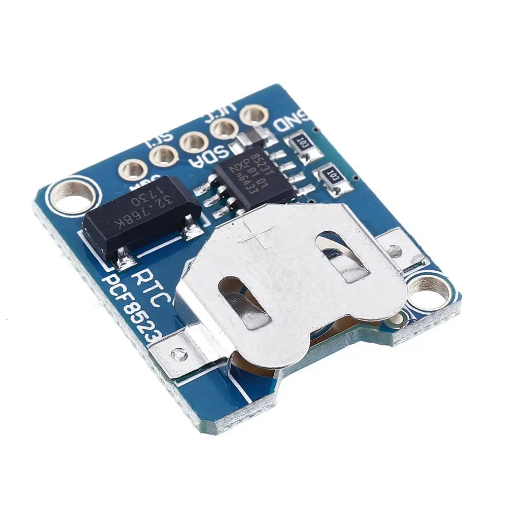 CLAITE PCF8523 RTC модуль цифровой платы PCF8523 часы реального времени RTC 3,3 V 5V Для Arduino Raspberry Pi