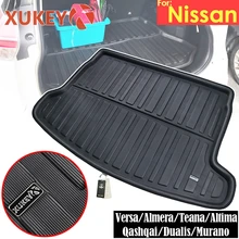 XUKEY грузовой лайнер лоток для Nissan Versa Almera Teana Altima Qashqai Dualis Murano Rogue Sport J10 J11 задний коврик багажника