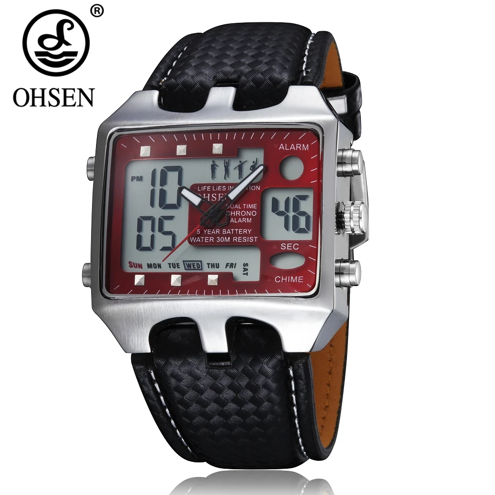 ohsen sport watch water 30m resistant