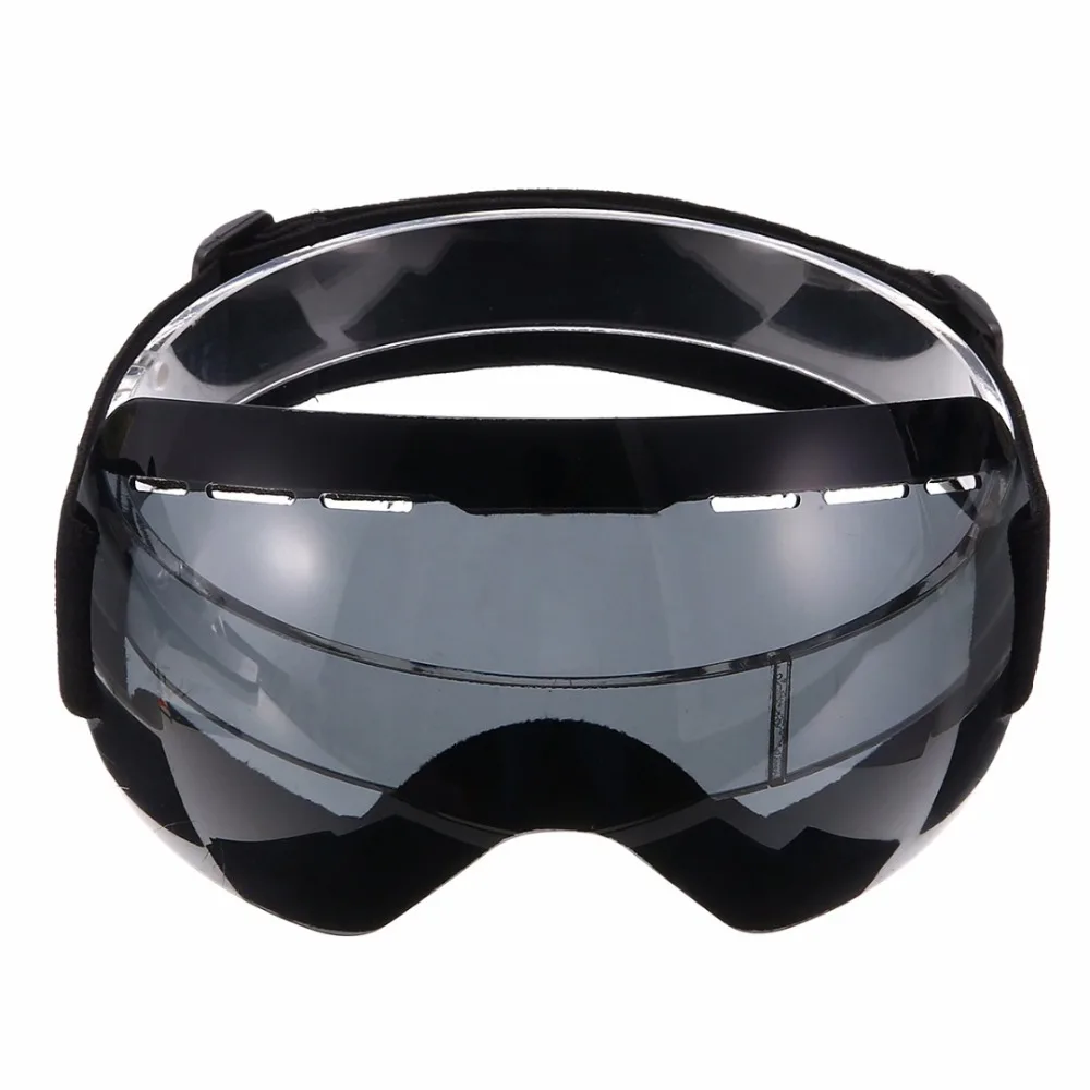 Adultos de esquí gafas Anti-niebla UV esquí gafas nieve esquí Snowboard invierno a prueba de viento deporte gafas de sol Motocross gafas