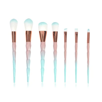 

7/8pcs Makeup Brushes Set Diamond Gradient Handle Foundation Powder Eyeshadow Brush Pro Comestic Make Up Brush Kits Beauty Tool