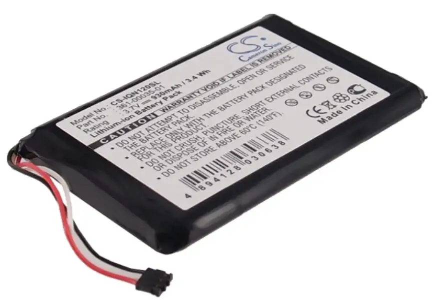 

Cameron Sino 930mah battery for GARMIN Nuvi 1200 1205 1205W 1250 1255W 1260 1260W 140T 150T 2595LM 2595LMT 361-00035-01