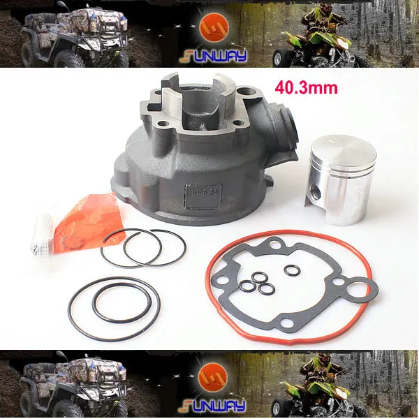 

YIMATZU 2014 New 40.3MM 50cc Cylinder for YAMAHA AM6 ,Necessary modification