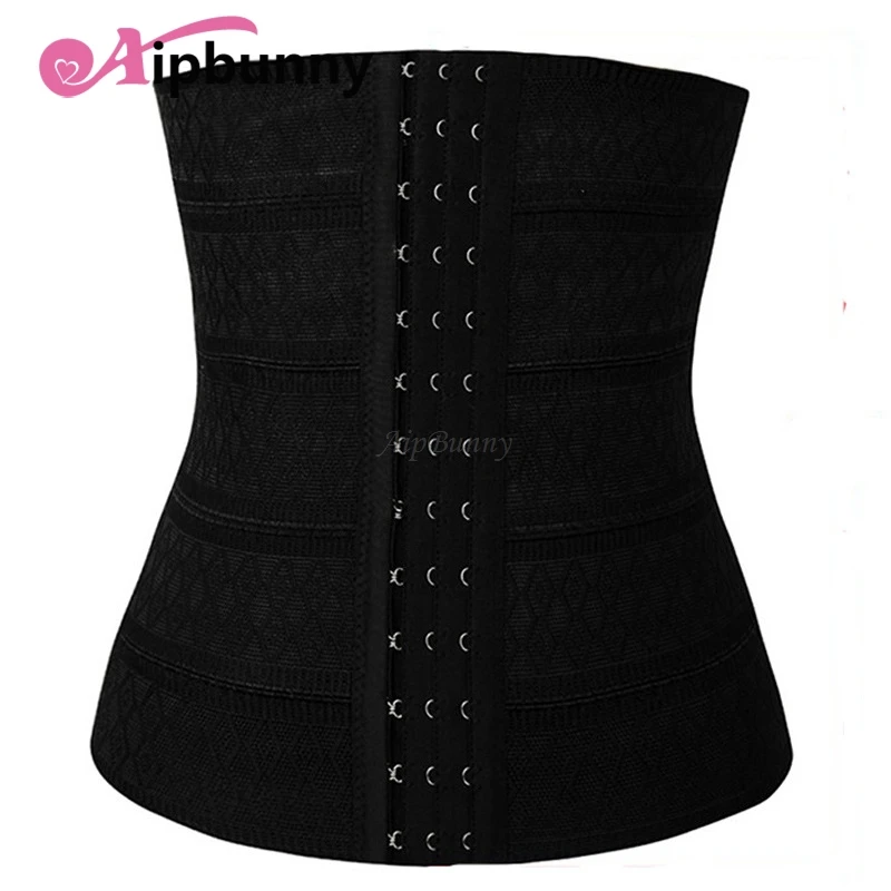 Waist Cincher Waist Trainer Faja Reductora Tummy Shaper Steel Button Sexy Lingerie Shapewear